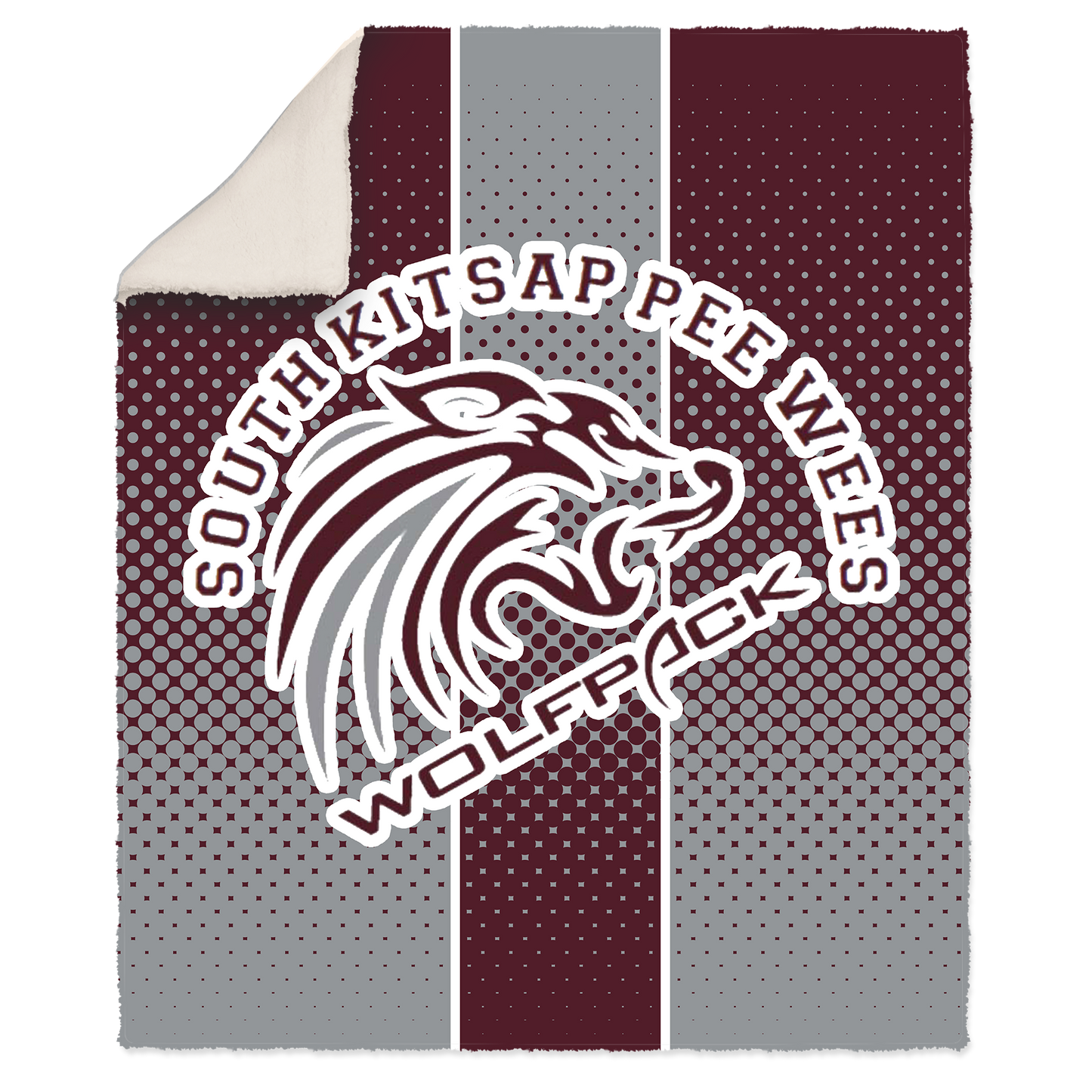 SKPW 50”x60” Plush Sherpa Blanket