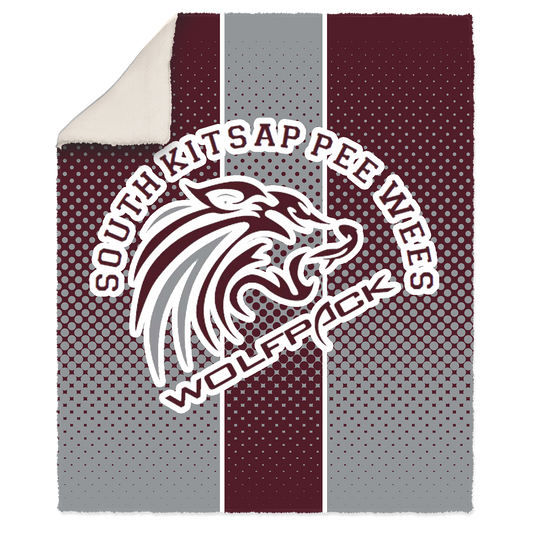 SKPW 50”x60” Plush Sherpa Blanket