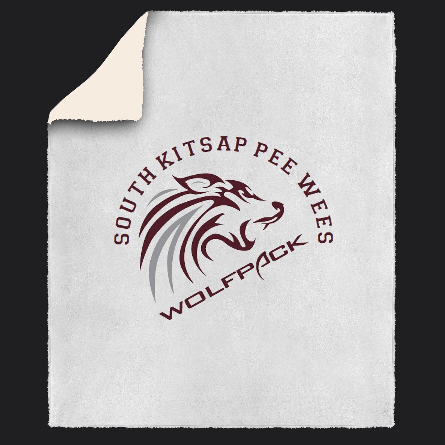 SKPW 50”x60” Plush Sherpa Blanket